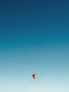 天空，气球，飞行，最小，旅行，旅游，夏天