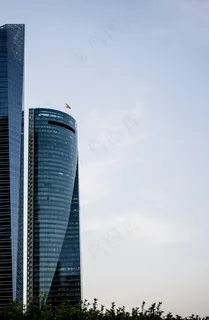 托雷斯，马德里，西班牙，建筑物，现代，天空