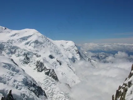 天空,山,雪,云团,法国,欧洲,勃朗峰 天空,山,雪,云团,法国,欧洲,勃朗峰
