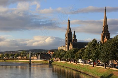苏格兰，河，苏格兰，景观，高地，风景
