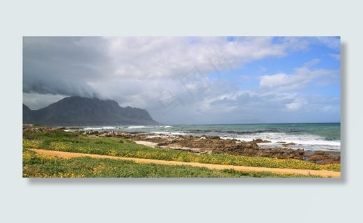 海岸，沿海景观，南非，自然保护区