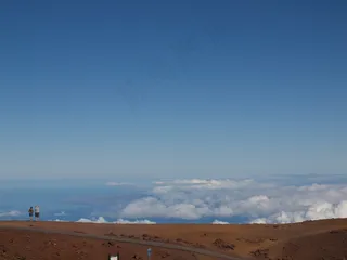 夏威夷，毛伊岛，火山，天空，云，景观