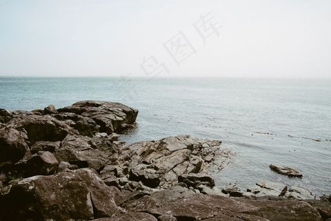 海洋,山峦,大果柏木,工艺品,石头,海景观自然海洋
