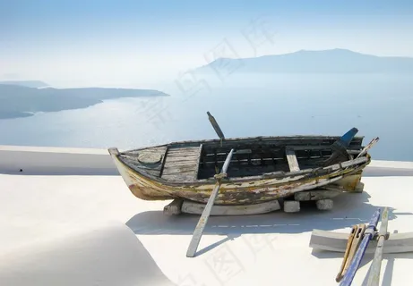 海景,引导,希腊,圣托里尼岛,南,太阳晒,夏天 海景,引导,希腊,圣托里尼岛,南,太阳晒,夏天
