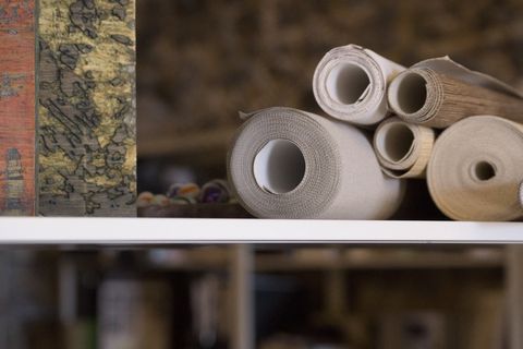 丝网印刷，巴尔达纸，纸卷，装饰，设计