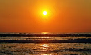 太阳升起，日落，太阳，早上好，日出，天空