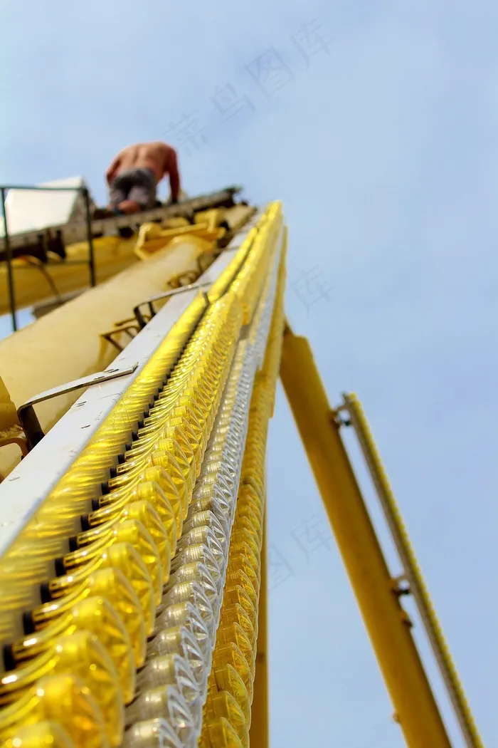 建设，摩天轮，建筑，人，工人