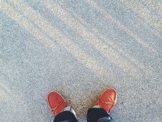 鹿皮鞋，鞋子，牛仔裤，牛仔布，时尚，衣服