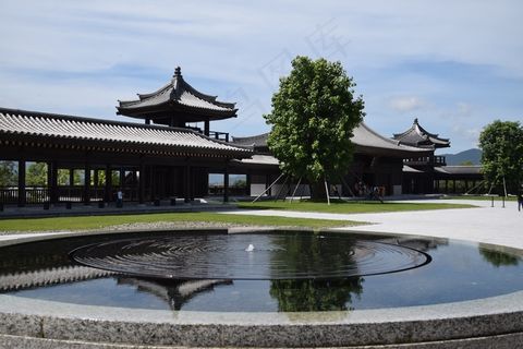 反射，池塘，涟漪，性质，镜像