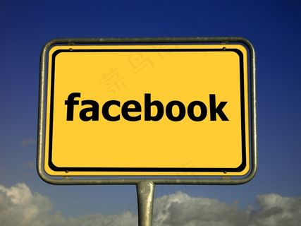 Facebook，镇标志，注意，黄色，董事会，互联网