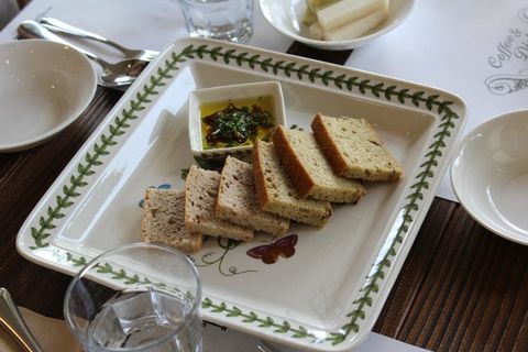 面包，大蒜面包，大蒜，烹饪，餐饮