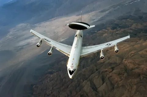 E-3哨兵,雷达,风景,飞行,飞行,喷气 E-3哨兵,雷达,风景,飞行,飞行,喷气