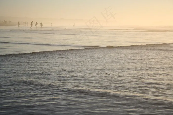 海，海滩，水，摩洛哥，海岸，波，海洋