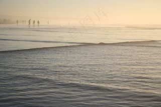 海，海滩，水，摩洛哥，海岸，波，海洋