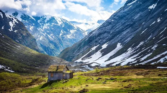 山,山谷,机舱,棚屋,景观,自然 山,山谷,机舱,棚屋,景观,自然