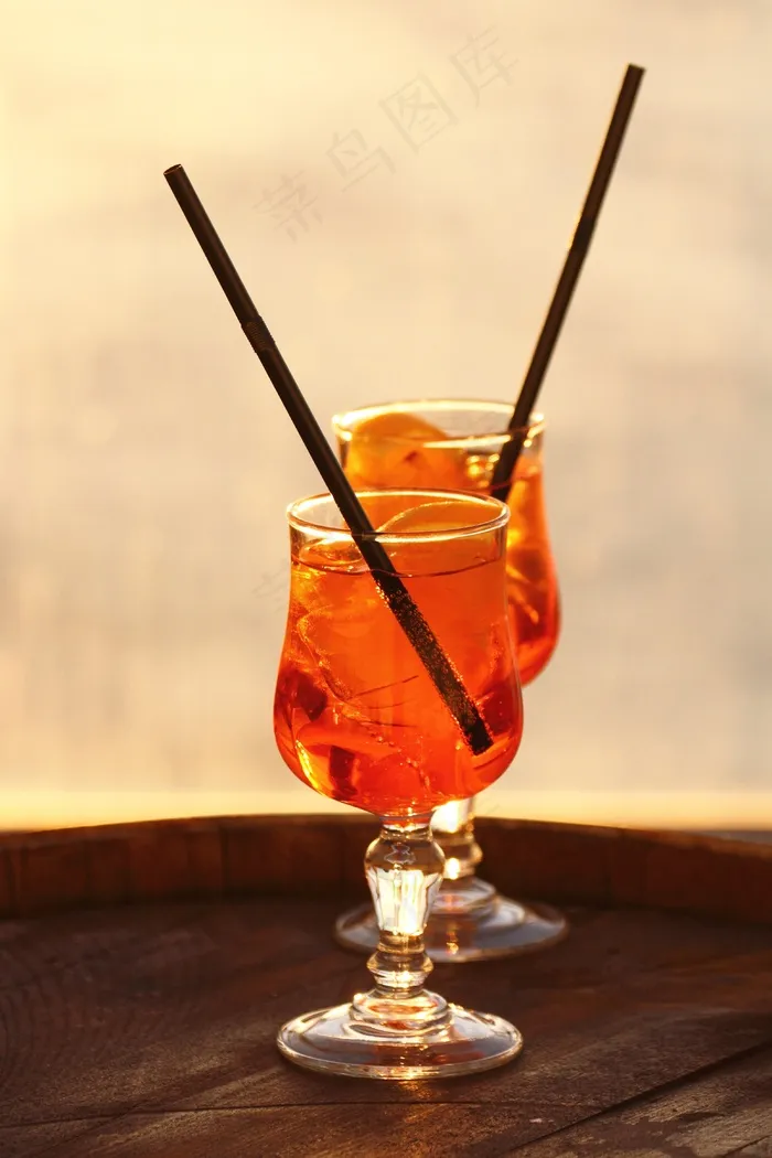 鸡尾酒，两个，喝，含酒精，团结，酒精