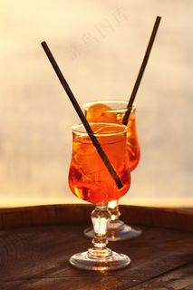 鸡尾酒，两个，喝，含酒精，团结，酒精