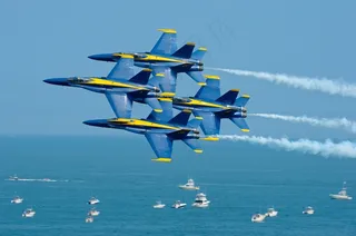 蓝色天使，航展，飞机，示范，团队