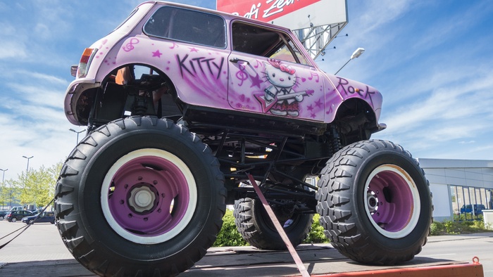 自动，成熟，车轮，关闭，车辆