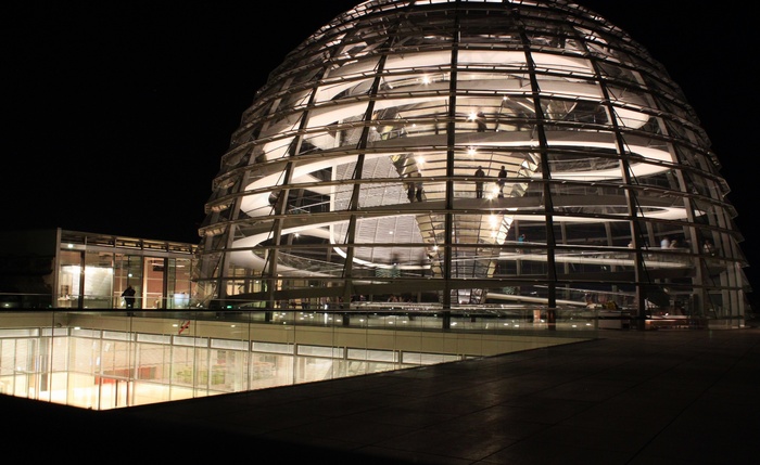 国会大厦，玻璃穹顶，*，建筑物，柏林