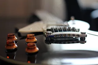 吉他，Epiphone，Les，Paul，标准，黑色，光泽