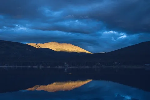 山下湖,乌云,山,湖,风暴 山下湖,乌云,山,湖,风暴