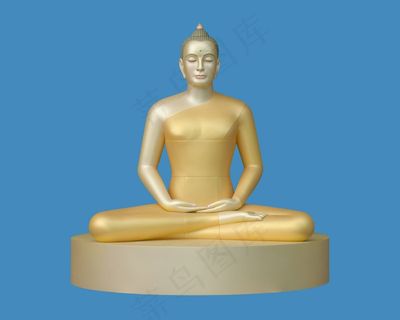 佛，冥想，佛教徒，冥想，扫管Wat