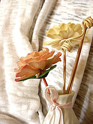 鲜花，干，玫瑰，装饰，花的，植物，自然