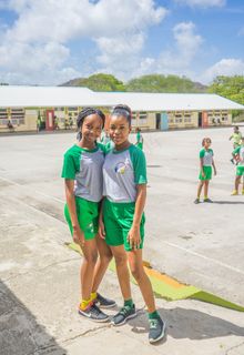 库拉索岛，学校，学生，儿童，加勒比海