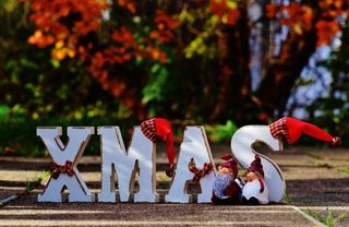 圣诞节，节日，来临，刻字，沉思