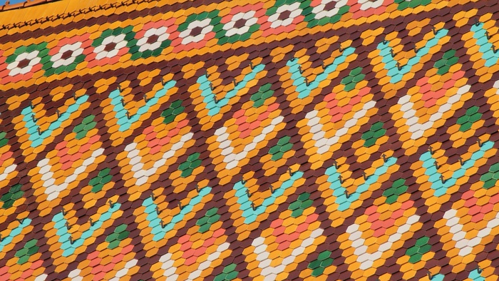 布达佩斯，马赛厄斯教堂，瓷砖