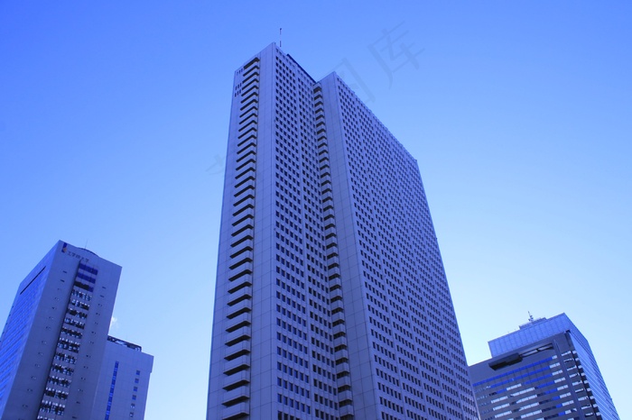比尔，景观，日本，商业，新宿