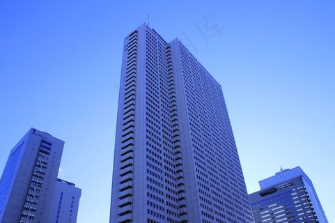 比尔，景观，日本，商业，新宿