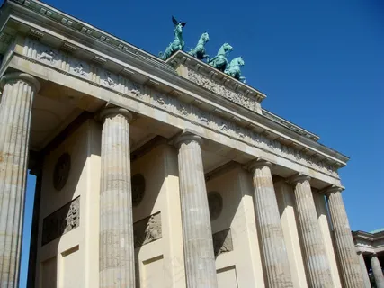 勃兰登堡门，柏林，德国，Quadriga