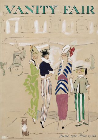 年份，杂志封面，名利场，1914，杂志