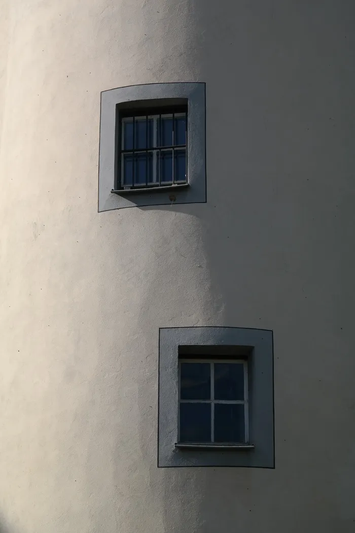 窗户，塔窗户，塔，城堡Großlaupheim