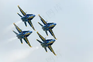 蓝色天使，海军，精度，飞机，训练，出击