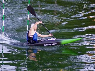 皮划艇，白水，水上运动，男子，年轻，运动型