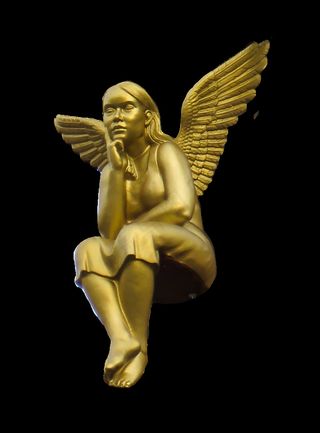 圣诞天使，圣诞节，天使，装饰，飞