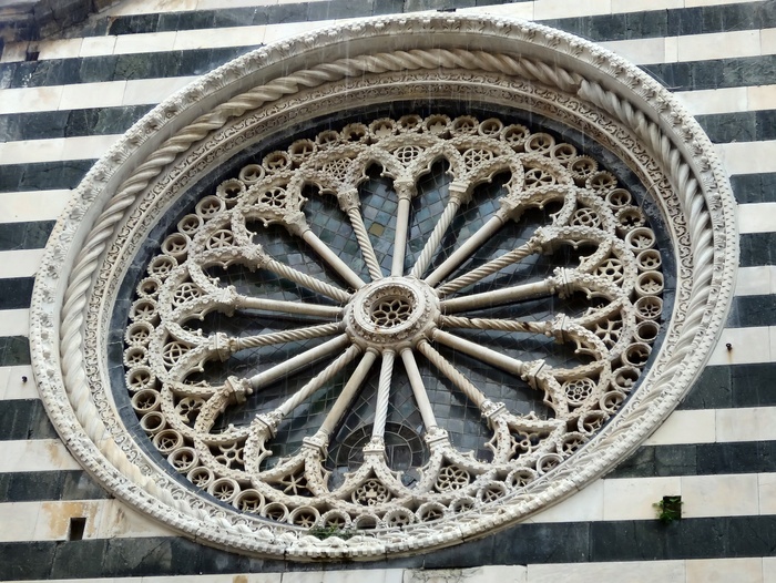 教堂，窗口，区，石头，玻璃，意大利