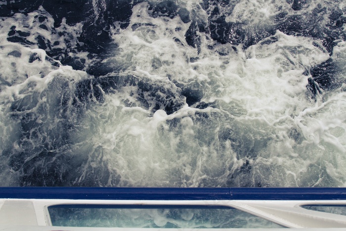 水，困扰，船舶，船只，泡沫，电源，渡轮