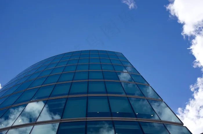 办公大楼，玻璃大楼，现代，建筑