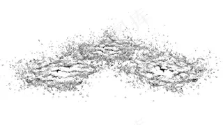 水，飞溅，水溅，飞溅，流动，纯度