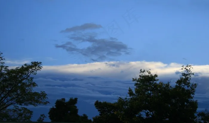 天空,蓝色,云团,白色,蓝色阴影,乐队,水平 天空,蓝色,云团,白色,蓝色阴影,乐队,水平
