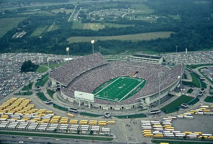 足球场，空气，气球，足球，体育