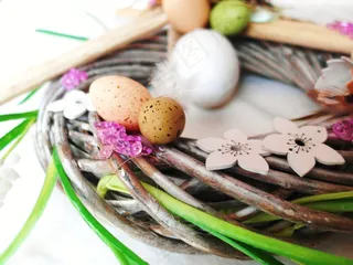 复活节，复活节彩蛋，艺术，鸡蛋，多彩