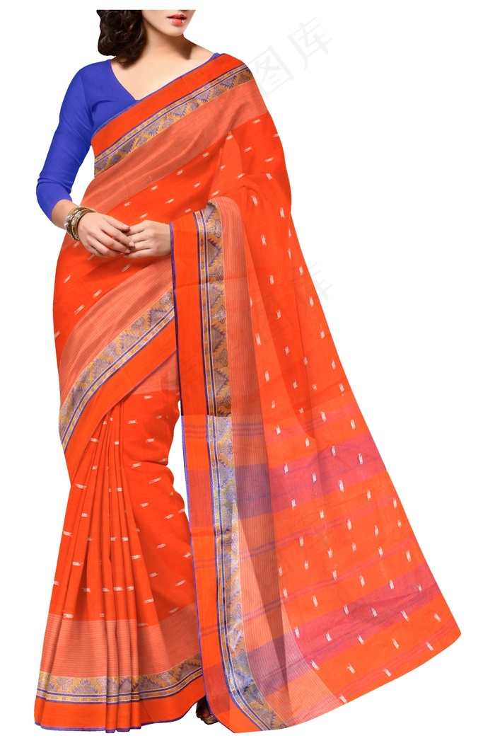 纱丽，印度，民族，服装，时尚，丝绸，连衣裙