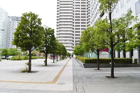 现代区的购物中心