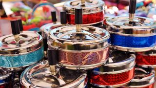 阿舍尔，烟灰缸，吸烟，镜像，反射