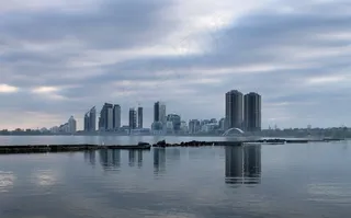 多伦多，湖，滨，海滨，加拿大，水